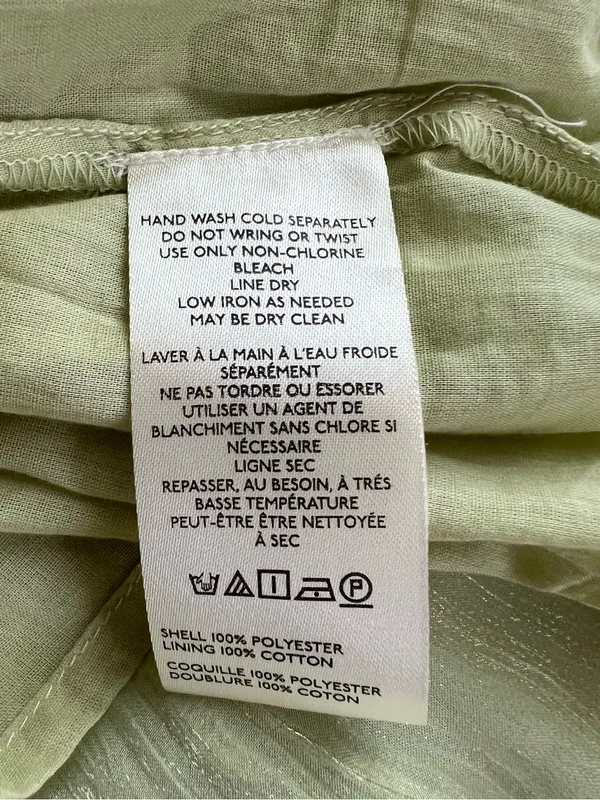 Anthropologie Somerset Women’s Off-Shoulder Shimmer Green Maxi Dress Size XXS - Image 9
