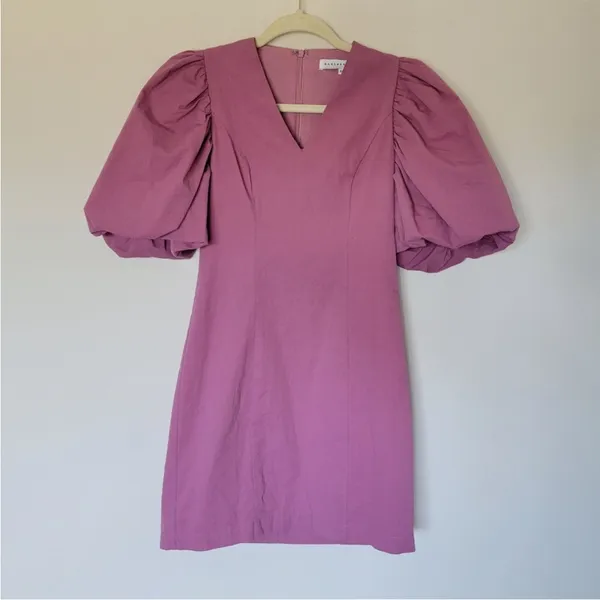 Endless Rose Puff Sleeve Mini Dress in Mauve size‎ XS - Image 5