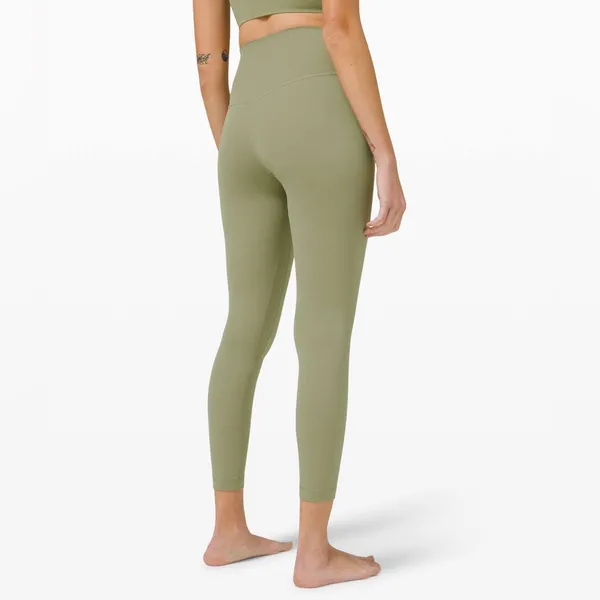 🍋 LULULEMON Rosemary Green Align 25" Leggings Size 16 - Image 3