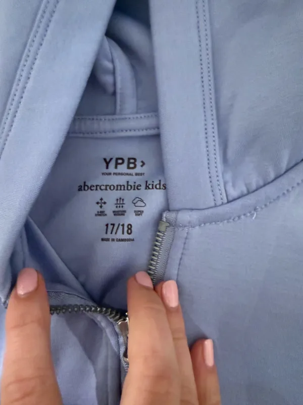 Abercrombie Athletics YPB blue sweat set - Image 3