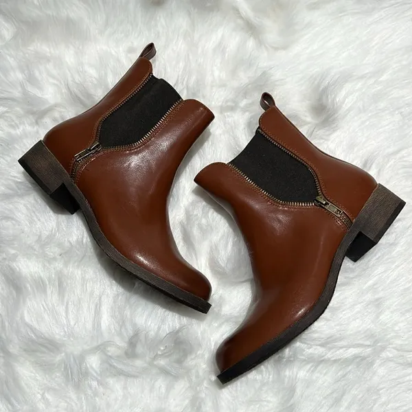 Rocket dog Camilla brown boots Chelsea biker Size 8.5. B84‎ - Image 7