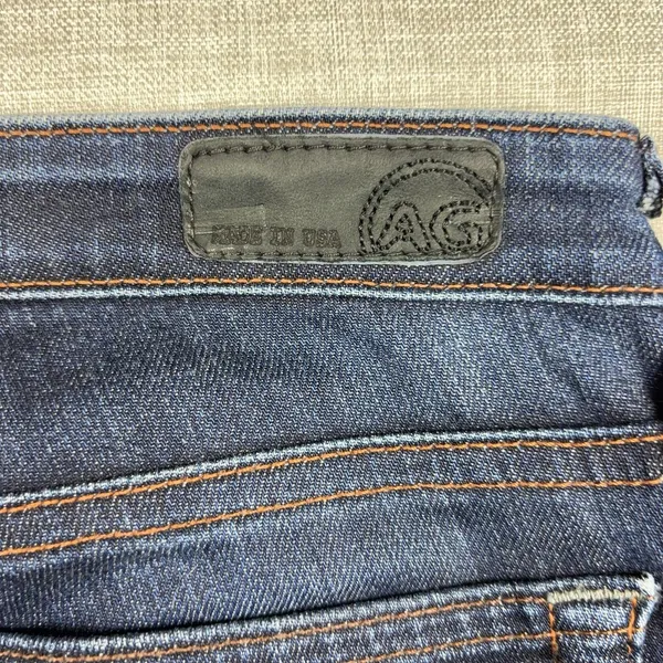 AG Adriano Goldschmied The Stilt Jeans Womens 27R Blue Dark Wash Mid Rise Skinny - Image 5
