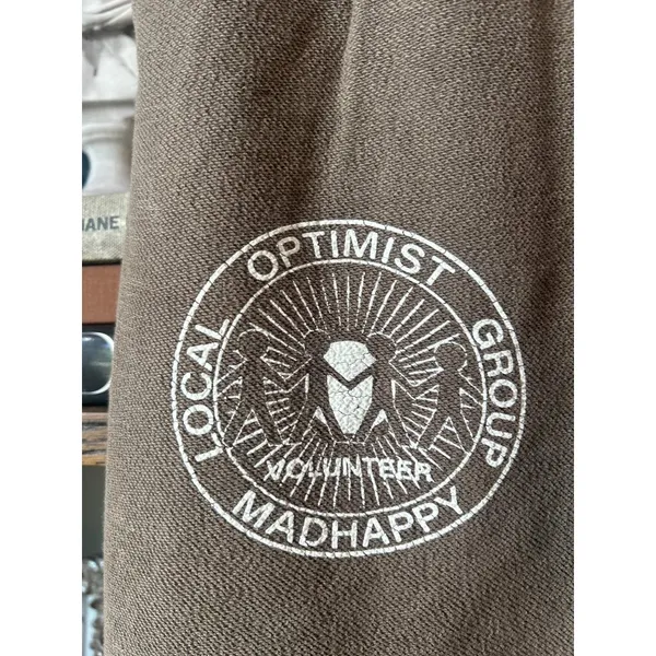Madhappy Campus Universal Sweatpant Sand Tan Brown Womens Size Small - Image 4