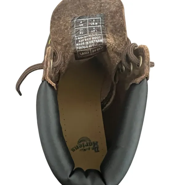 New! Dr. Martens 939 Ben Boot Crazy Horse Leather Hiker Boots - Size W 6 / M 5 - Image 8