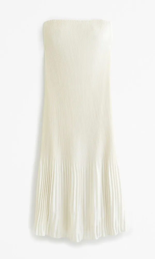 Abercrombie Pleated Midi Dress - Image 2