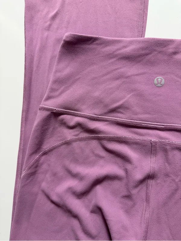 Lululemon Groove Super-High-Rise Flared Pant Nulu, Size 4 - Image 5