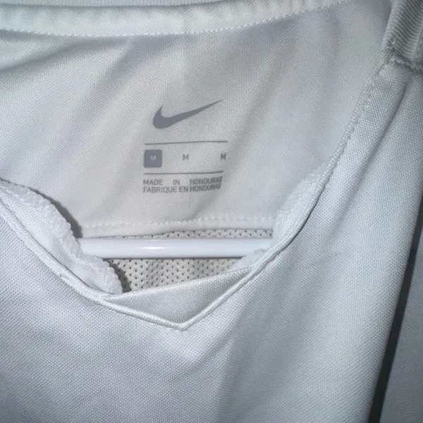 Nike White and Orange Soccer Jersey - Image 3