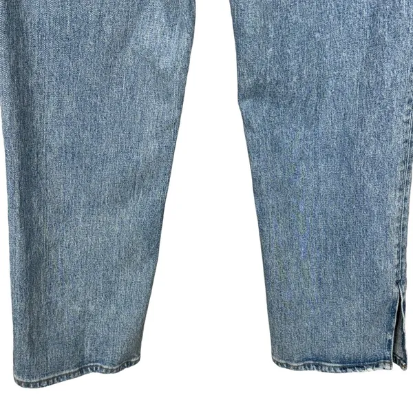 Abercrombie & Fitch SZ 29/8xs 90’s Straight Jeans Ultra Hi-Rise Curve Distressed - Image 7