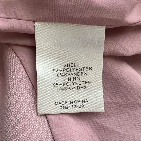 Revolve NBD x Naven Chloe Asymmetric One Shoulder Cutout Wrap Mauve Mini Dress S - Image 9