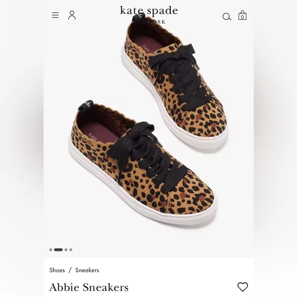 Kate Spade Abbie Sneakers size 7.5 - Image 5