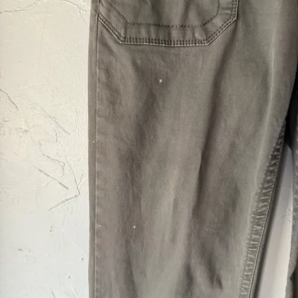 Aeropostale Vintage Y2k Cargo Pants Green Utility Pockets Straight 5/6‎ Low Rise - Image 3