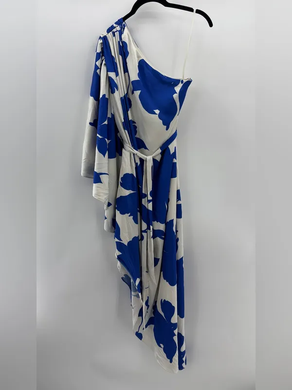 Hutch Stretch Satin One-Shoulder Maxi Dress - Image 4