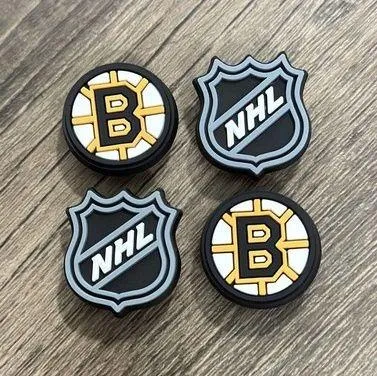 Crocs Boston Bruins Hockey Team Charm For Shoe Charms - 4 Pieces - Image 2