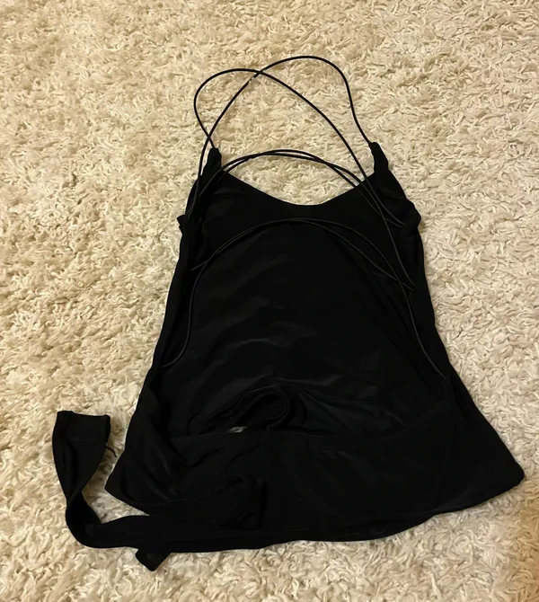 Pretty Little Thing Open Back Bodysuit Size 2 - Image 2
