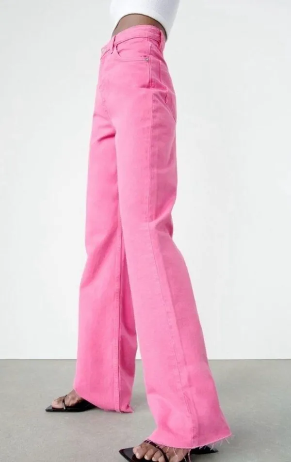 zara pink jeans  - Image 2