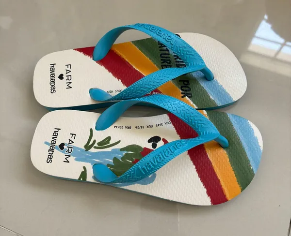 Havaianas NEW‼️ Top Flip Flops Size US 4/ EUR 35/ BR 33/34 - Image 6