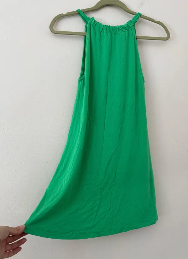 ASOS Green Summer Mini Dress Backless - Image 2