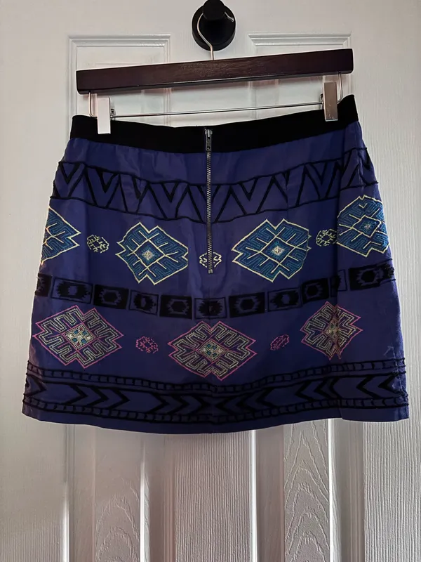 American Eagle Embroidered Mini Skirt - Image 2