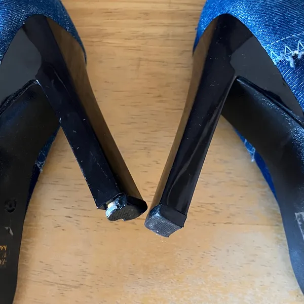 LEI patchwork boots 9 - Image 7
