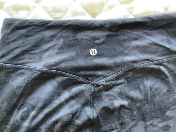 Lululemon Black Camo Joggers - Image 2