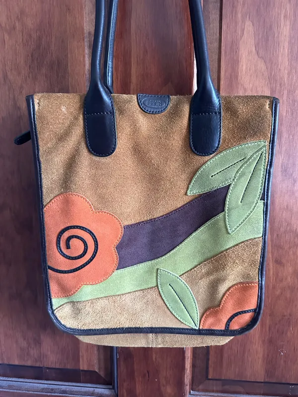 Vintage Brics Bag Brown - Image 2