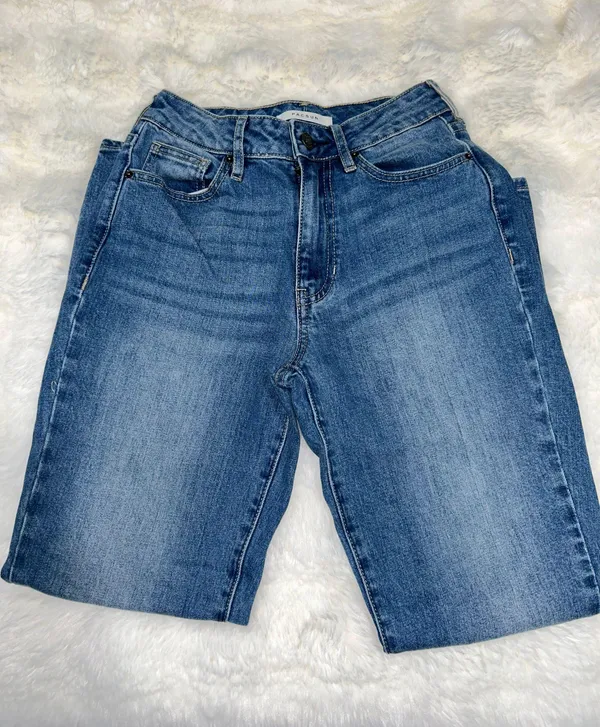 PacSun Dark Wash Mom Jeans - Image 3