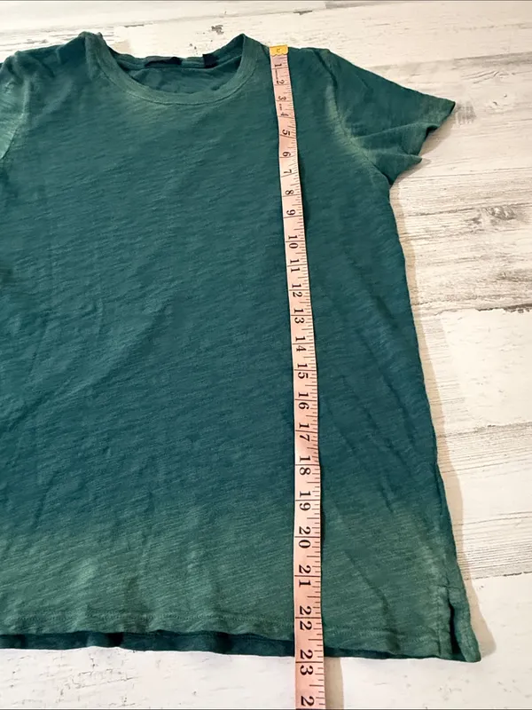 ATM Anthony Thomas Melillo Teal Green Short Sleeve Crewneck Tee - Image 9