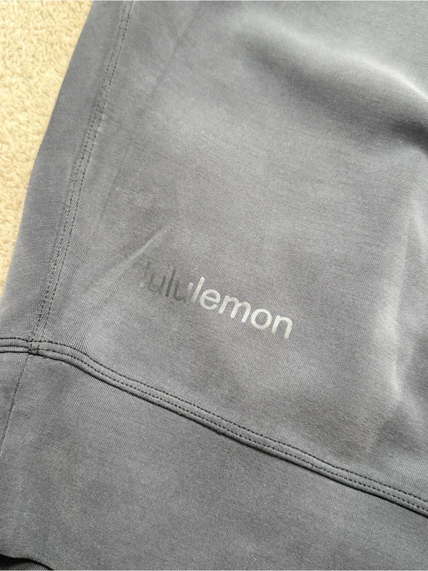 Lululemon Women’s Softstreme Perfectly Oversized Cropped Crew in Gray Black 4 - Image 7