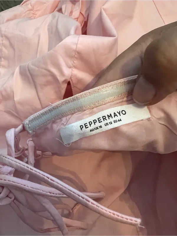 Peppermayo Exclusive - Cotton Candy Mini Dress - Pink - US 12 - Image 15