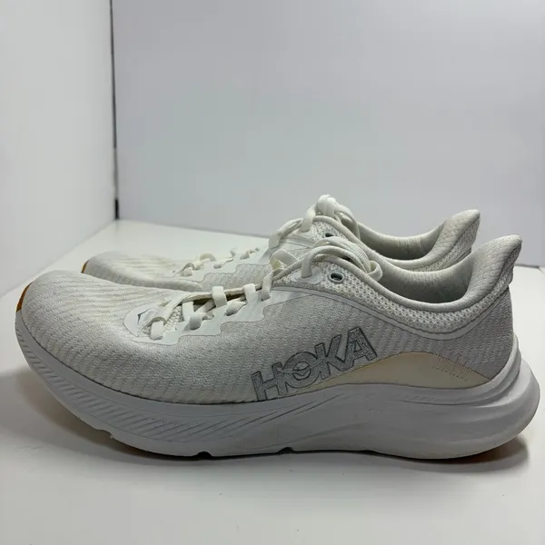 Hoka One One Women’s Solimar 1123075 White Running Shoes Sneakers Size 9.5B Run - Image 5
