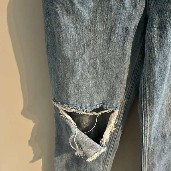 Abercrombie The 90s Straight Ultra High‎ Rise Jeans - Image 3