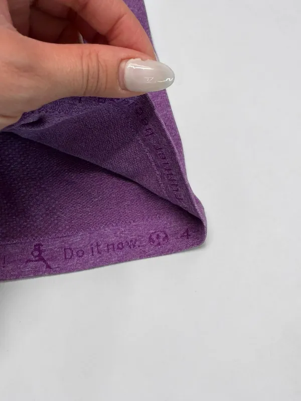 Lululemon Swiftly‎ Tech Long Sleeve Shirt Size 4 Purple Grey - Image 3