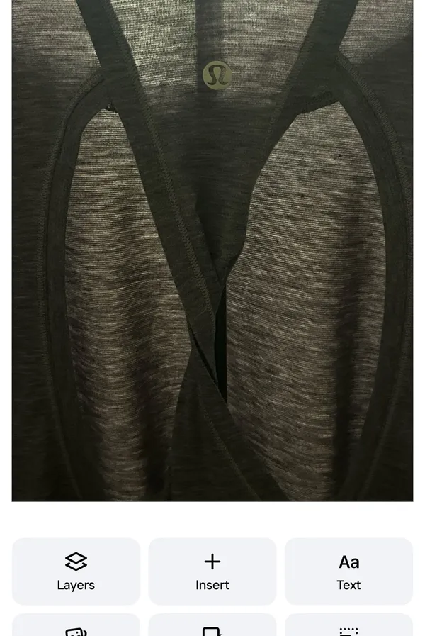 Lululemon Stop Drop & Squat Long Sleeve in Heathered Black Currant Sz 10/12 - Image 4