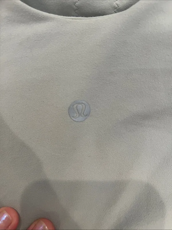 Lululemon Classic V-Neck Spaghetti Strap Tank Top — Sage size 8. - Image 3