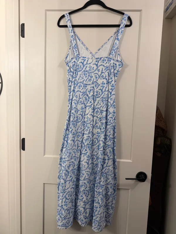 Olivaceous Floral Midi Dress - Image 6
