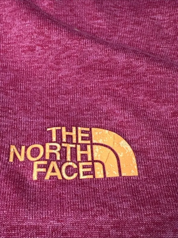 The North Face Lightweight Hoodie Women’s L Flash Dry Long Sleeve Pink Orange - Image 3