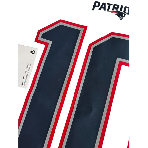 Nike NFL On Field New England Patriots #10 White Jersey Womens Size XL Polyester - Image 8
