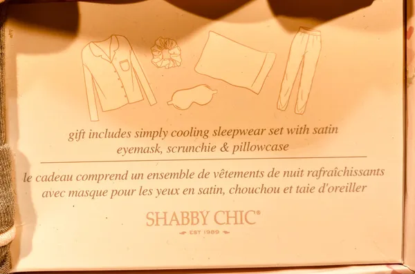 Shabby Chic Sleepwear Set with Fun Items included - Image 7