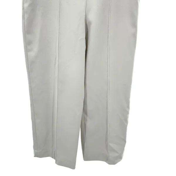 Spanx Ponte Slim Straight Pants Cream Beige‎ Size Large L Stretch Pull On - Image 2