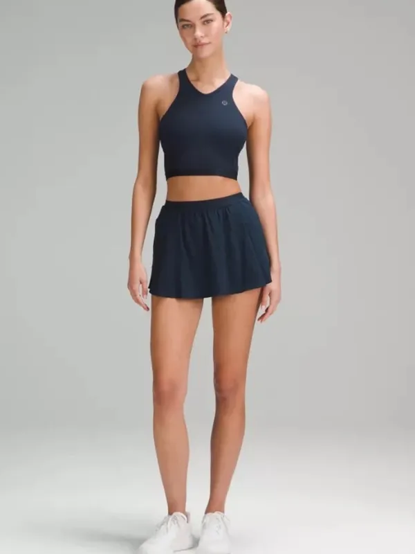 Lululemon NWT Narrow Waistband Tennis Skirt Skort True Navy Size 8 - Image 5