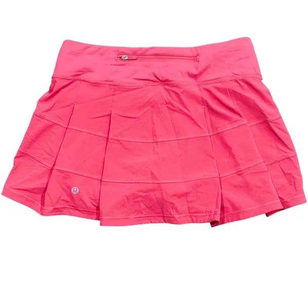 Lululemon Pace Rival Skirt Skort Pink Size 10 Pickleball Tennis Golf Athleisure - Image 4
