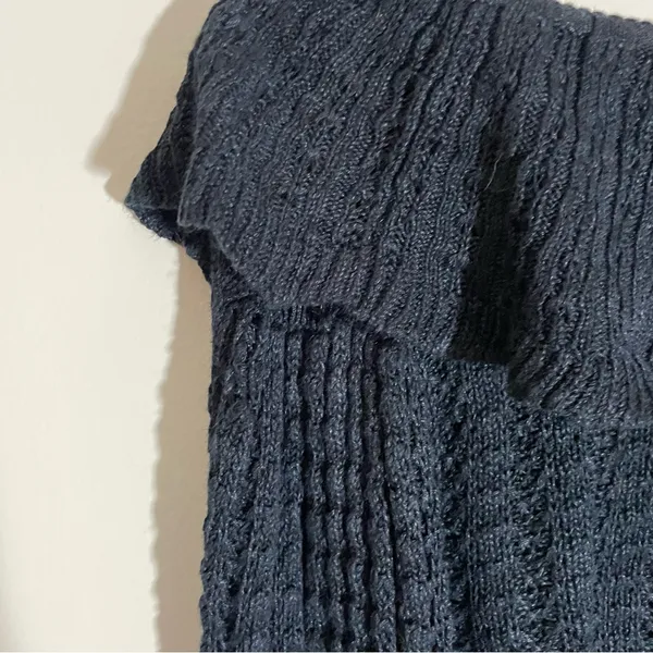 Free People Crazy in Love Ruffle Off the Shoulder Sweater - Image 7
