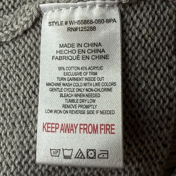 NWT LIFE IS GOOD 2pc Long Sleeve‎ Pull Over Sweater And Shorts Sz L - Image 10