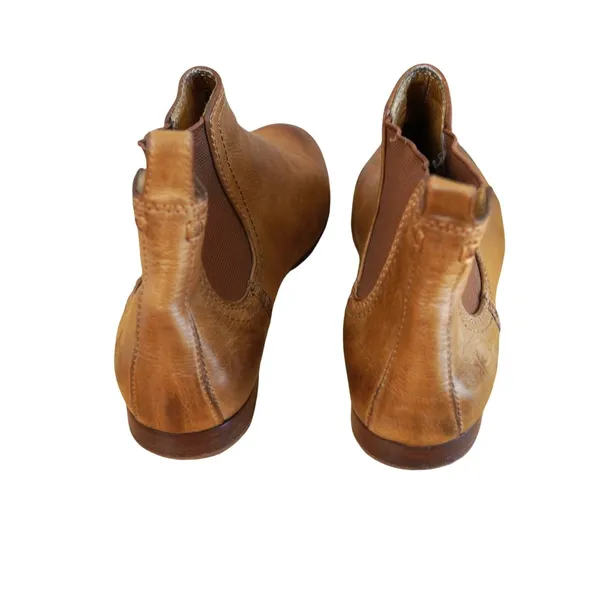 Frye Chelsea Boot Women Size 6.5 Leather Ankle Bootie Casual Classic Equestrian - Image 3