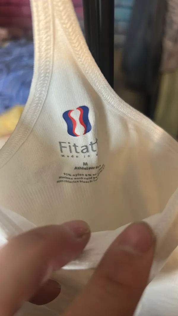 Fitatti tank razorback White Size M - Image 2
