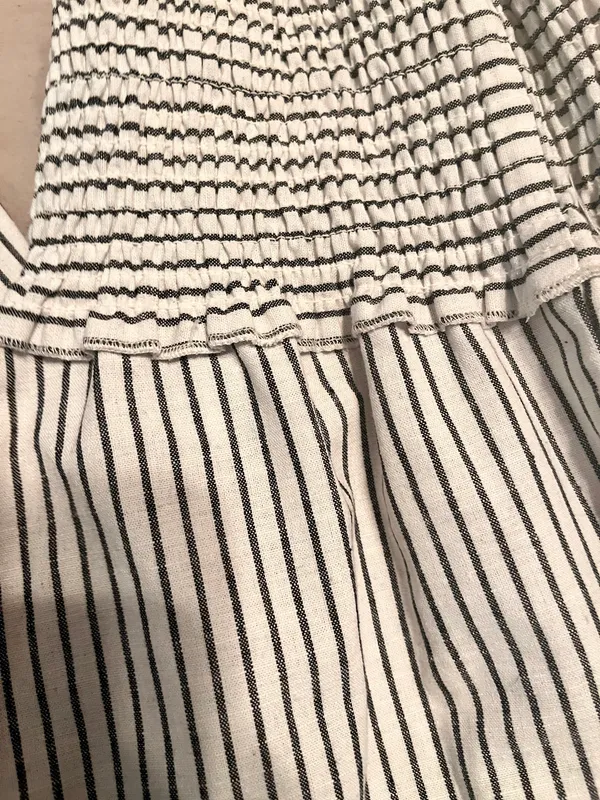 Wide Leg Striped Pants Multi Size M - Image 2