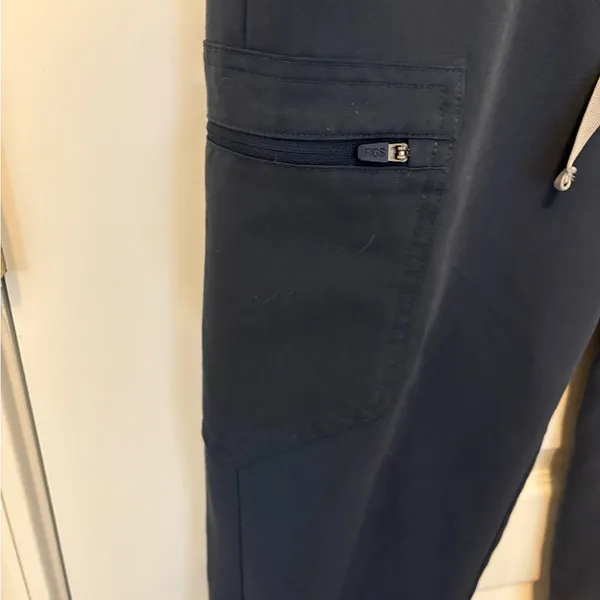 FIGS Zamora Jogger Scrub Pants Navy Blue Size S Technical - Image 5