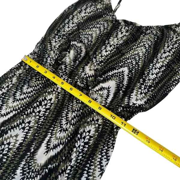 Y2K Seductions by Sirens Geometric‎ Print Maxi Dress Coastal Travel Resort XS - Image 11