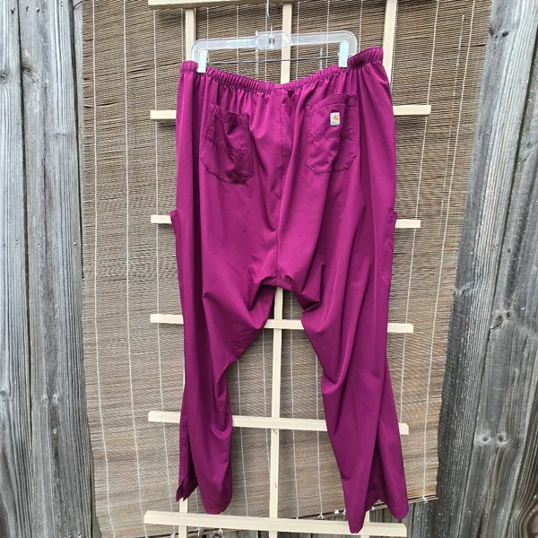 Carhartt Force Scrubs Magenta Petite 3XL Pants - Image 9