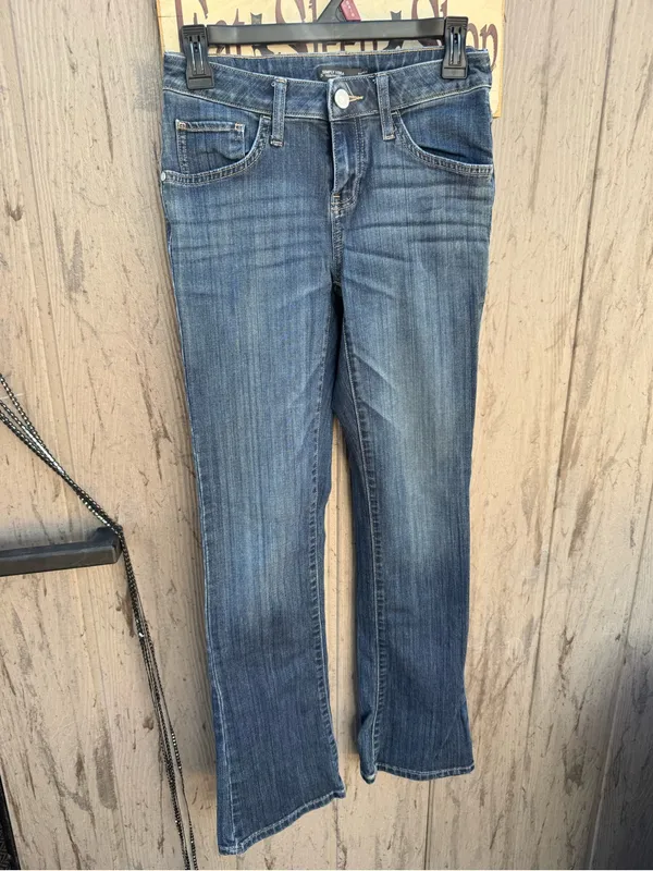 Simply Vera Vera Wang Dark Blue Bootcut Jeans - Image 2